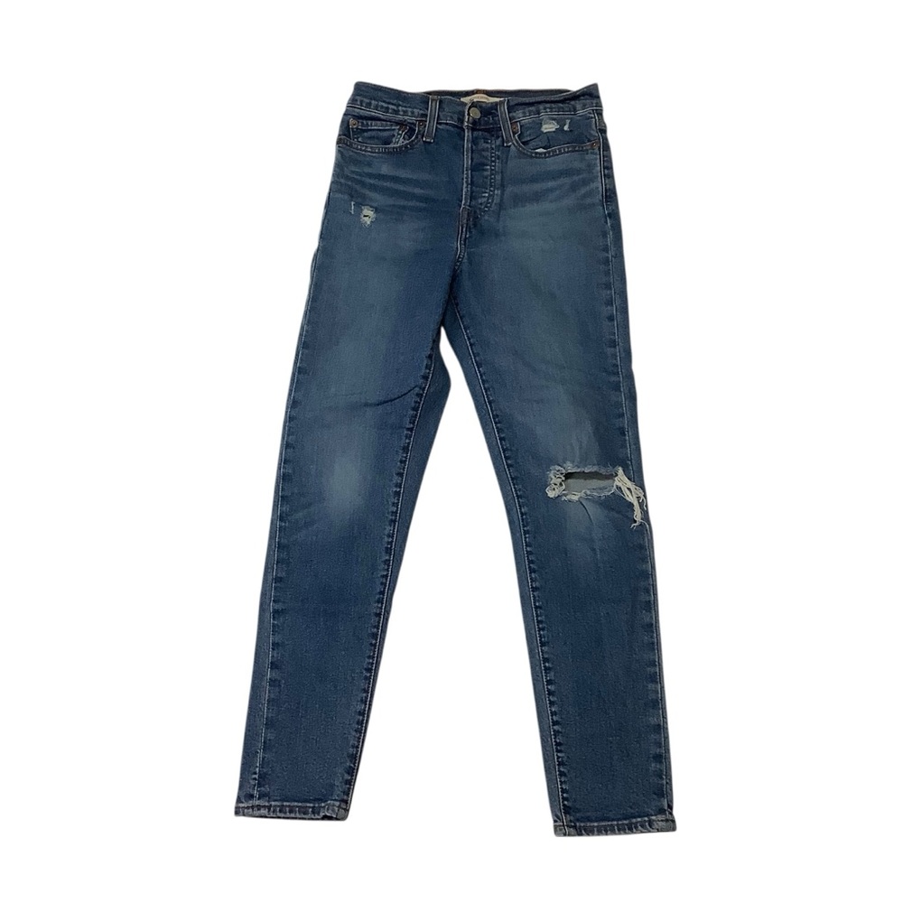 Levi’s Wedgie Skinny Button-fly Jeans Sz 27 High Waist